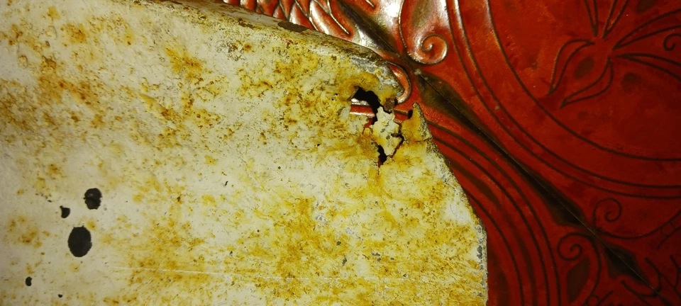 Ford Truck 1935 protector de grava inferior/deflector de aire camioneta original cupé sedán Foto 3 de 4