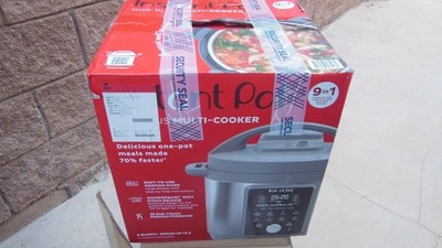 Instant Pot Duo Plus, 6-Quart Whisper Quiet 9-in-1 Electric Pressure Cooker