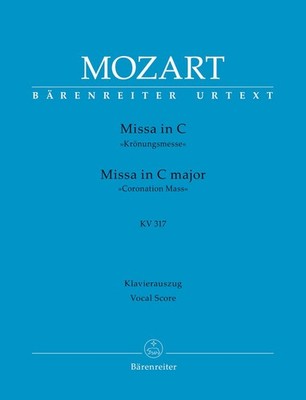 Mass in C major (K.317) (Coronation Mass) (Vocal Score)