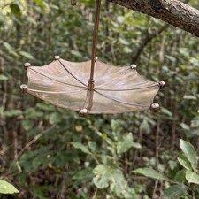 Metal Bird Feeder Birdfeeder Plate Hanging Bird Bath for Balcony Garden Lawn