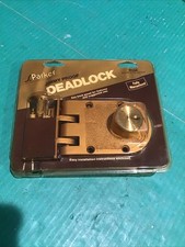 NOS S. PARKER DOUBLE CYLINDER JIMMY PROOF DEADLOCK 07234