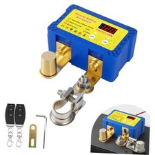 Battery Kill Switch for Car, Remote Disconnect Switch 12V/24V 140A, LED