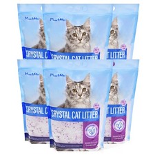 Made4Pets Cat Litter Crystals Non-Clumping Odor Control Multi-Pack 25.8 lbs
