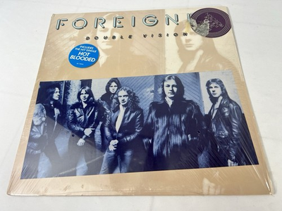 #ad 1978 Foreigner LP quot;Double Visionquot; Atlantic SD 19999 Shrink Hype EXC EXC $14.50