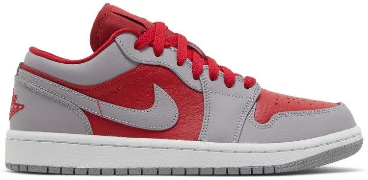 jordan 1 red and white split