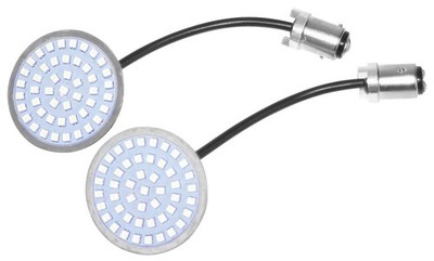 Letric Lighting Switchback Turn Signal Inserts Red/Red 1157 LLC-B7SRR