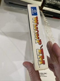 Whomp 'Em (Nintendo 1991) NES COMPLETE CIB In Plastic H-Seam Minty