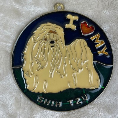 I  3 MY SHIH TZU Dog Pendant