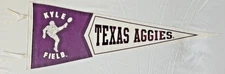 Texas A&M Kyle Field Sewn, Soft, Great Cond., Multiple Available Pennant / Flag
