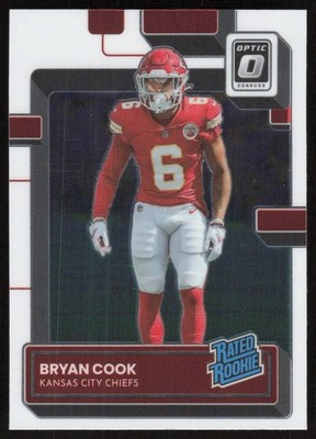 2022 Donruss Optic Bryan Cook #272 Rookie Kansas City Chiefs