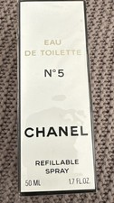 Image of CHANEL No 5 Eau de Toilette Spray, 50ml Refillable Sealed