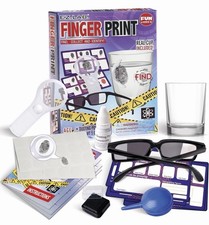 Detective Fingerprint Kit for Kids Ages 8+ FunKidz Spy Gear
