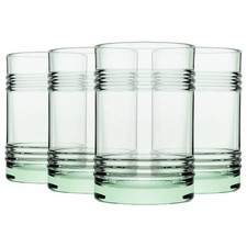 Aware Tincan Recycled Highball Glasses - 490ml - Green - Pack of 4