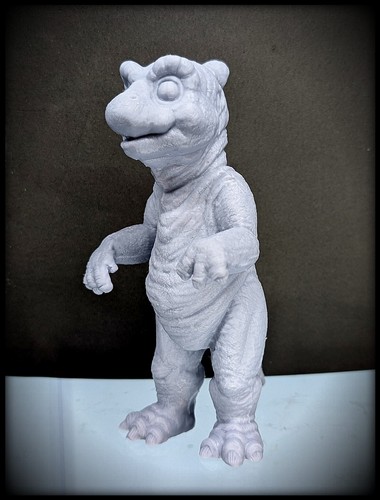 Land Of The Lost 1991 Produzione Prop Maquette Of Tasha Dinosauro Prop Replica - Foto 3 di 8