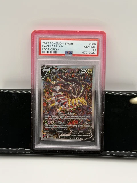 Pokemon TCG Giratina V Lost Origin Holo Full Art 186/196 PSA 10 2022 ENG