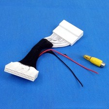 Car Rearview Camera Adapter Cable for Toyota 12V Factory Monitor System