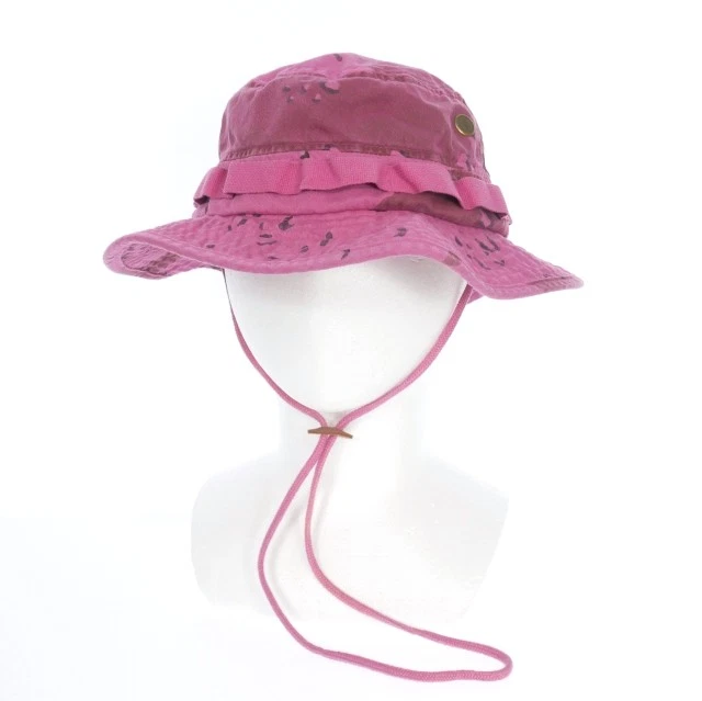Chapeau boonie camouflage superteint Supreme 21Ss S/M rose homme