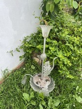 Antico Lampadario Vetro Anni 30 40 Art Decò Vintage Affare Made Italy Glass