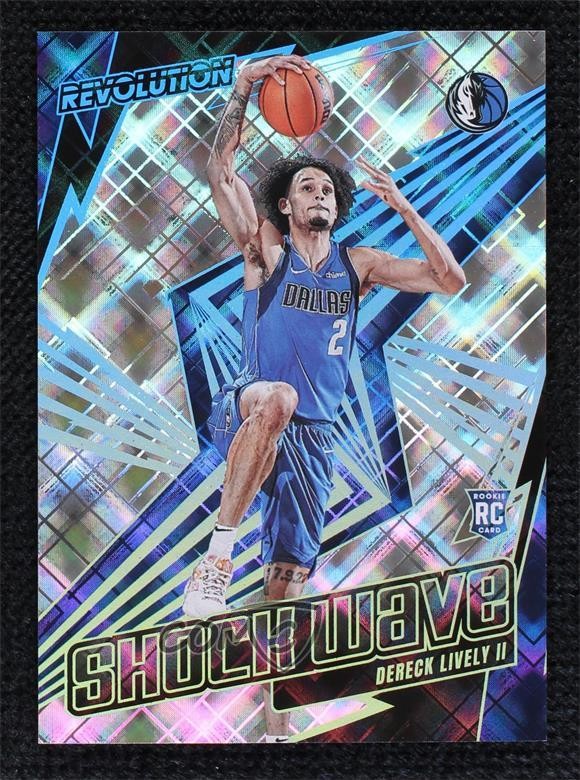 2023 Panini Revolution Shock Wave Cosmic 21/99 Dereck Lively II Rookie RC 06v0