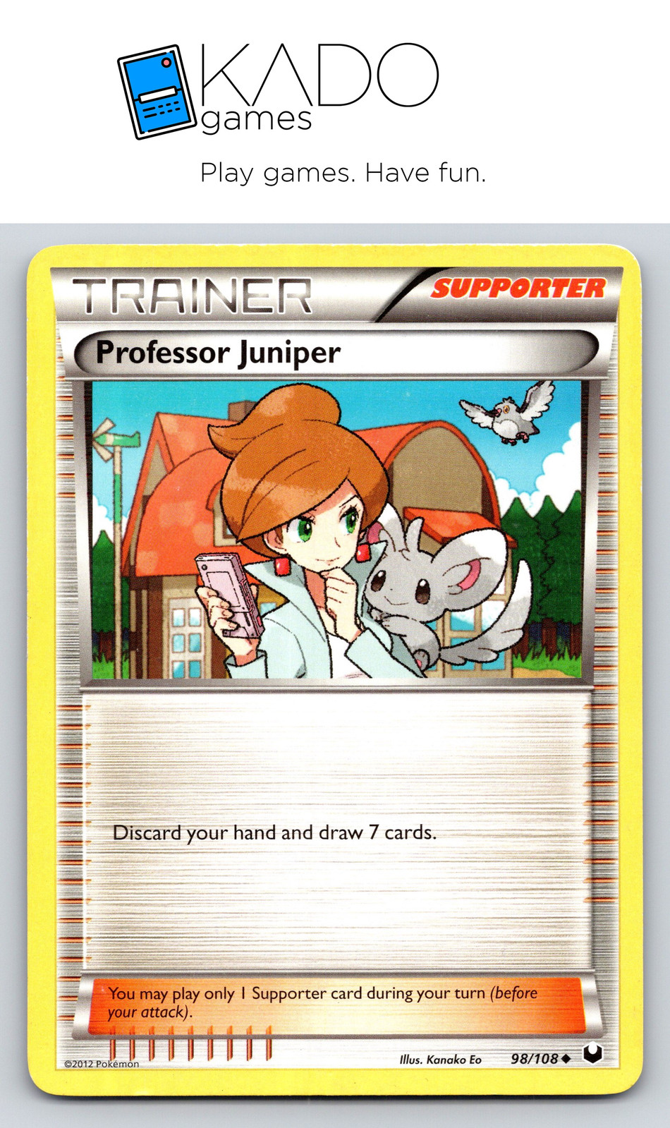 Dark Explorers #98/108 Professor Juniper