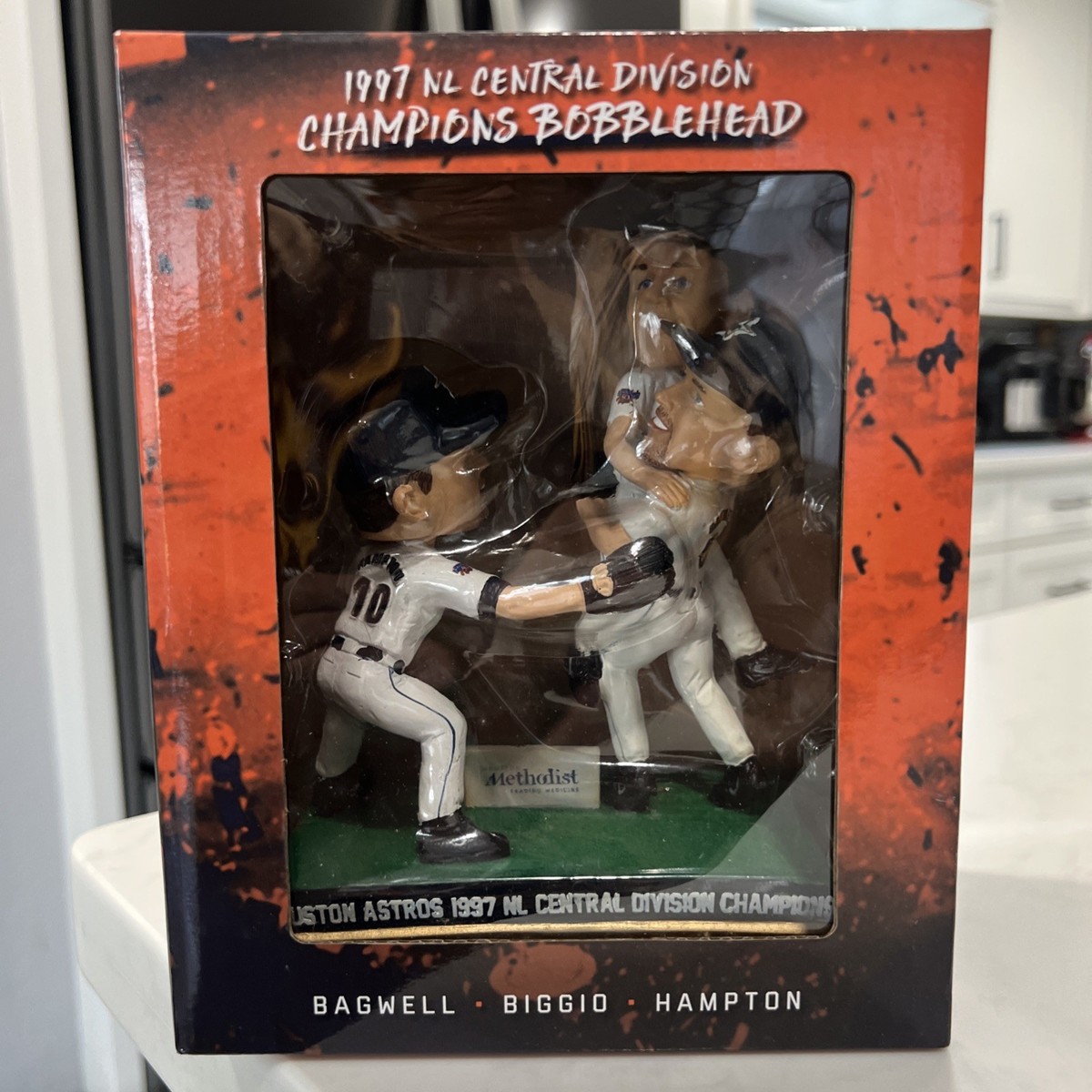 Houston ASTROS 1997 NL Central Div. Champions Bobble Head