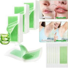 Hair Removal Paper Double Sided Cold Wax Strips Body Depilatory Patch Skin