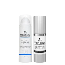 Vibriance Dynamic Duo Skincare Bundle | Super C Vitamin Serum, Retinol Skin C...
