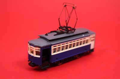 Mehano Brill Triebwagen Straßenbahn-Triebwagen Blau DC EP I-II Spur H0