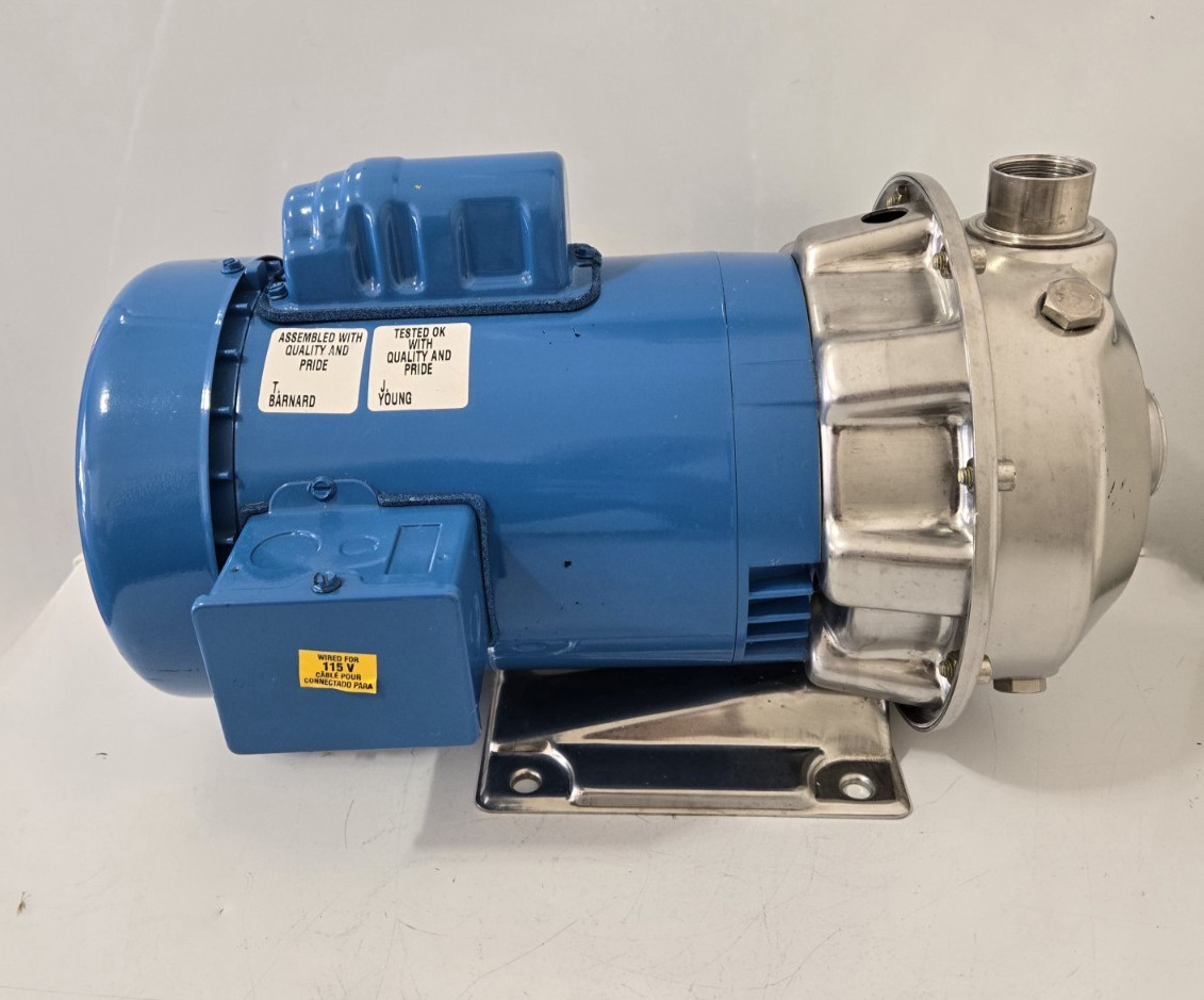 Goulds 1ST1D4D4 NPE Stainless Steel Centrifugal Pump