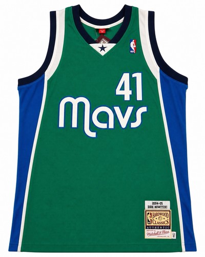 Dallas Mavericks Dirk Nowitzki Mitchell Ness Alternate 2004/05 Authentic Size L