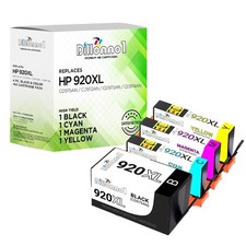 4PK Fits HP 920 XL BCMY Ink For HP OfficeJet 7000 7500a Series Printers