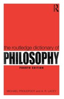 The Routledge Dictionary Of Philosophy Michael Proudfoot (U. A.) Taschenbuch