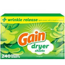Dryer Sheets, Original Scent, 240 Count