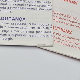 Neo Geo Pocket Color Platinum Silver CIB Sonic the Hedgehog Bundle SNK Console