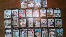 NEW YORK METS 1971 TOPPS TEAM SET(28)EX/EX+, TOM SEAVER,TUG MCGRAW,HI #s,NO RYAN
