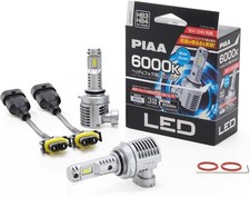 Piaa Leh231 Led Headlight Fog Light Bulbs Hb3 Hb4 Hir1 Hir2 34w 6000k 6000lm Piaa Leh231 Led Headlight Fog Light Bulbs Hb3 Hb4 Hir1 Hir2 34w 6000k 6000lm