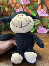 Kinder Ferrero Black Sheep Lamb Baby Cuddly Soft Plush Stuffed Toy Vintage