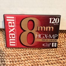 Maxell P6-120 HGX-MP 8mm Metal Particle Camcorder Video Tape NEW SEALED Japan