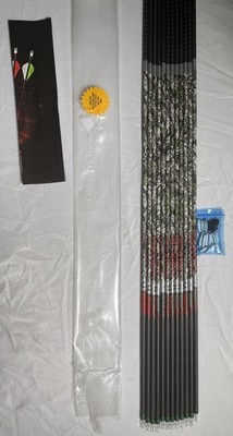 Carbon Express Maxima RED Badlands 350 Spine Shafts   12 Pack (New) (D) 50976