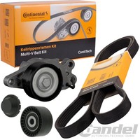 Continental Ctam KEILRIPPENRIEMEN-SATZ Passend FüR CitroËN Berlingo Nemo Xsara