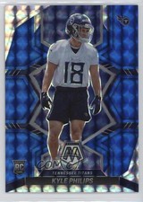 2022 Panini Mosaic Rookies Blue Mosaic Prizm 95/99 Kyle Philips #346 12ty