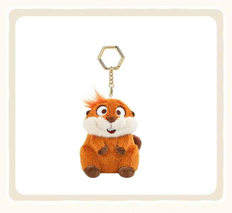 KKV Official Pixar Disney Hoppers Plush Doll Pendant Movie Toy