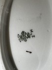 Antique MZ Austria Covered Vegetable Serving Dish Attached Stand Gold Greek Key — photo 5