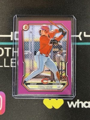 2026 Bowman - Prospects Tyson Lewis #BP-5 Fuchsia /299 (RC)