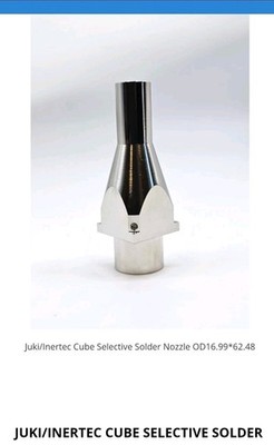 Juki Inertec Cube Selective Solder Nozzle Wetted Nozzle Huge Lot