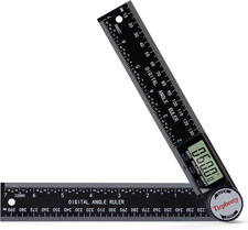 Digital Angle Finder Protractor, 3Rd Generation Quick Display Angle Gauge Ruler,