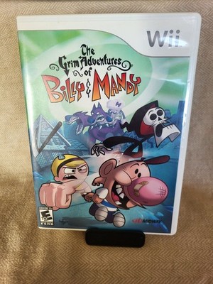 Grim Adventures of Billy & Mandy (Nintendo Wii, 2006) Complete Tested