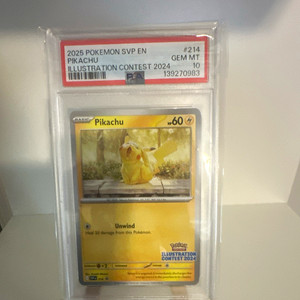 Pikachu Illustration Contest 2024 Psa 10 | eBay