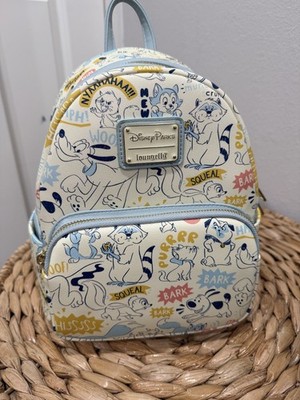 Loungefly Disney Mini Backpack Disney Critters Light Blue Cream Multicolor