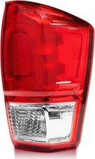 Right Passenger Side Tail Light with Bulbs, for Toyota Tacoma 2016-2023 Factor